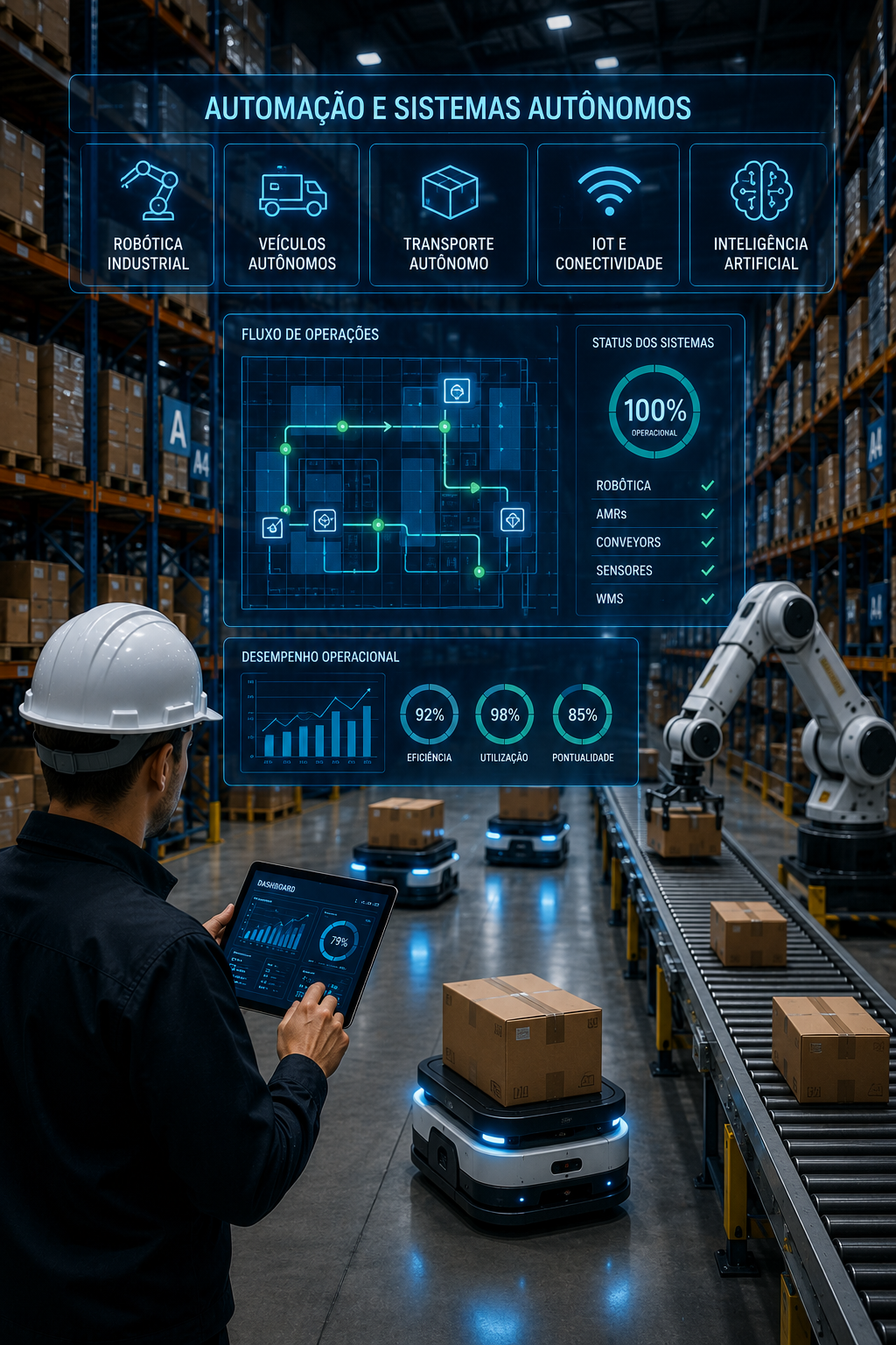 Automação, robótica e sistemas digitais